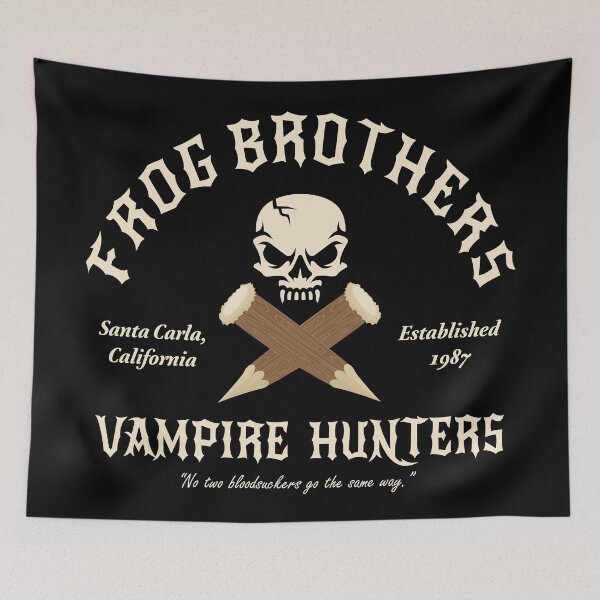 Item preview, Frog Brothers Vampire Hunters designed and sold by TeeArcade84.