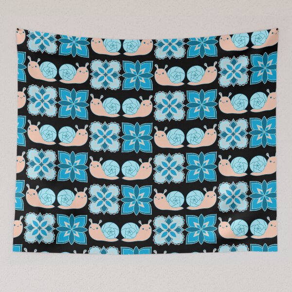 Item preview, Snail Floral by Niibidoon designed and sold by Niibidoon.