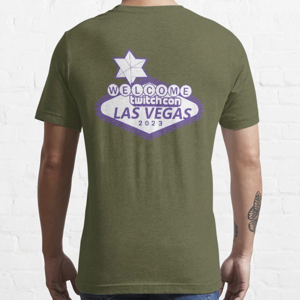 Custom Twitch Con Las Vegas 2023 White Essential T Shirt