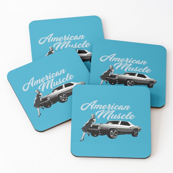Item preview, AMERICAN MUSCLE CARS, CAR ART, CLASSIC CARS, V8, CAR GUYS  designed and sold by classic car craze.