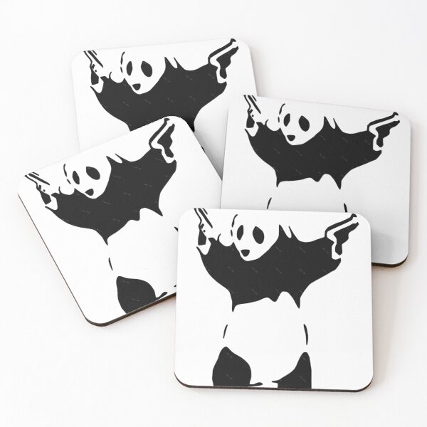 Item preview, Banksy Panda   designed and sold by DeborahJRayner.