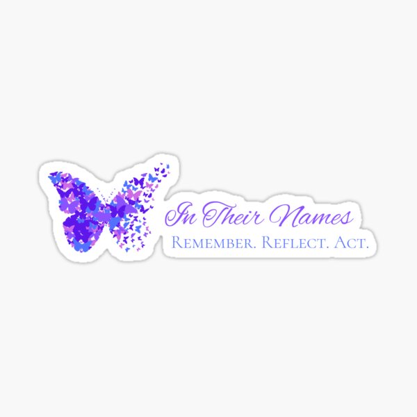 PFP in their Names logo Sticker