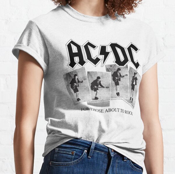 AC/DC High Voltage Album Cover Men's Baseball Jersey T-Shirt + Coolie (M) 