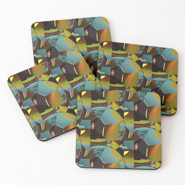 Item preview, Sky Blue & Cocoa Brown :: Wearable Digital Art & Design designed and sold by JoyceDade.