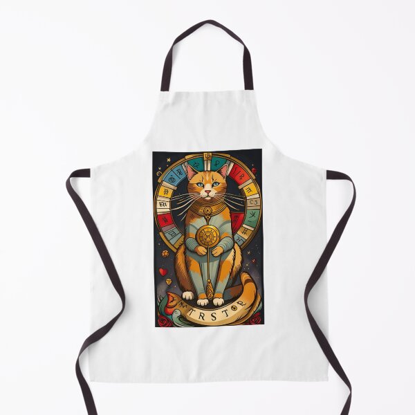 Item preview, Cat tarot Wheel of fortune designed and sold by KorArtStudio.