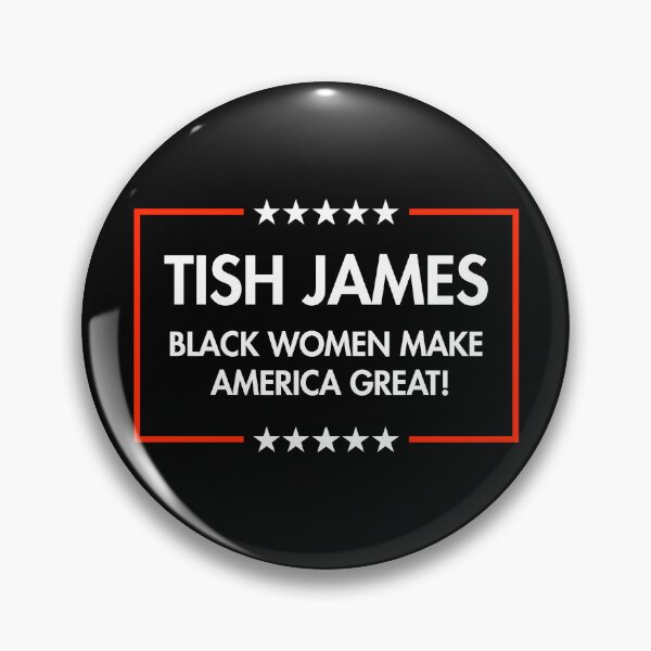 Item preview, Tish James - Black Women Make America Great (black) designed and sold by Thelittlelord.
