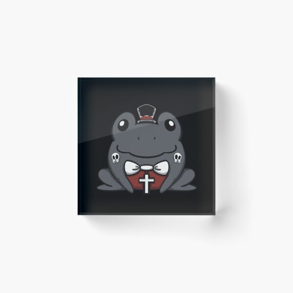 Item preview, Sir Frog - Spooky Cute Gothic designed and sold by BoopableSpooks.