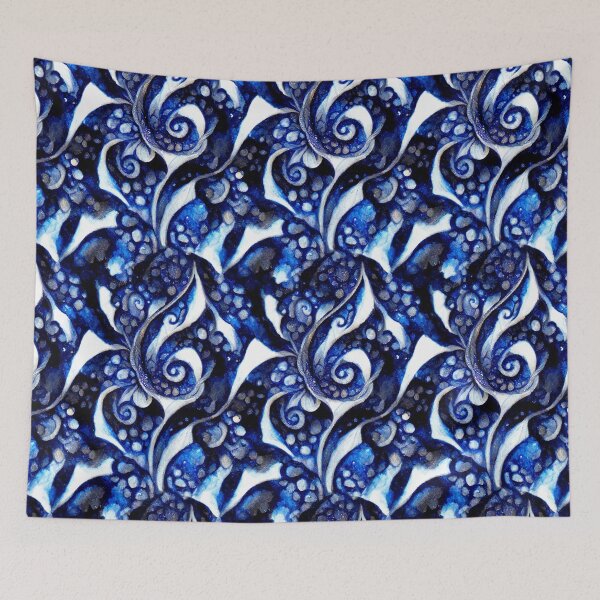 Item preview, Digoria - Indigo Meets White (8/8) designed and sold by sabantha.