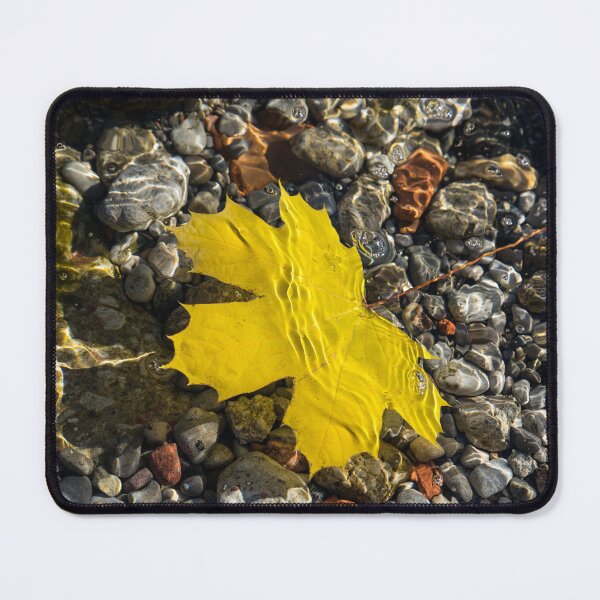 Item preview, Bold Yellow Maple Leaf and Mercurial Sunlight Patterns designed and sold by Georgia Mizuleva.