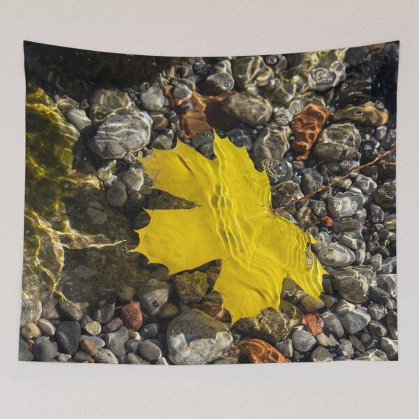 Item preview, Bold Yellow Maple Leaf and Mercurial Sunlight Patterns designed and sold by Georgia Mizuleva.