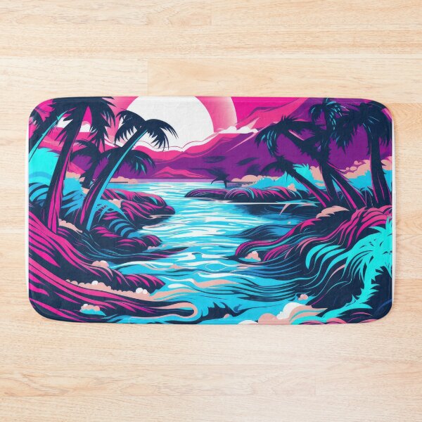 Item preview, Vaporwave Beach Sunset designed and sold by jrlouis21.