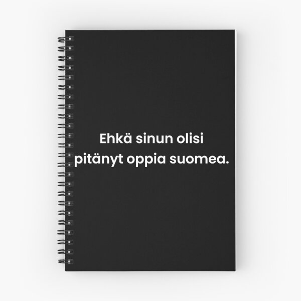 Item preview, Finnish Language designed and sold by ICheckmateThee.