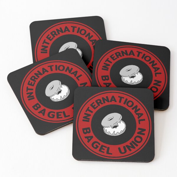 Item preview, International Bagel Union - Lox for the hole working class! designed and sold by BandelinaDesign.