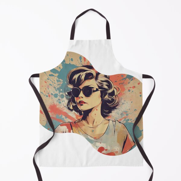 Item preview, She's cool, especially the glasses she wears that are so eye-catching. designed and sold by Natcharee.