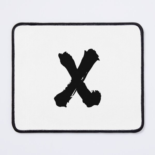 Item preview, "x" slogan handwriting text graphic designed and sold by BrotherQY.