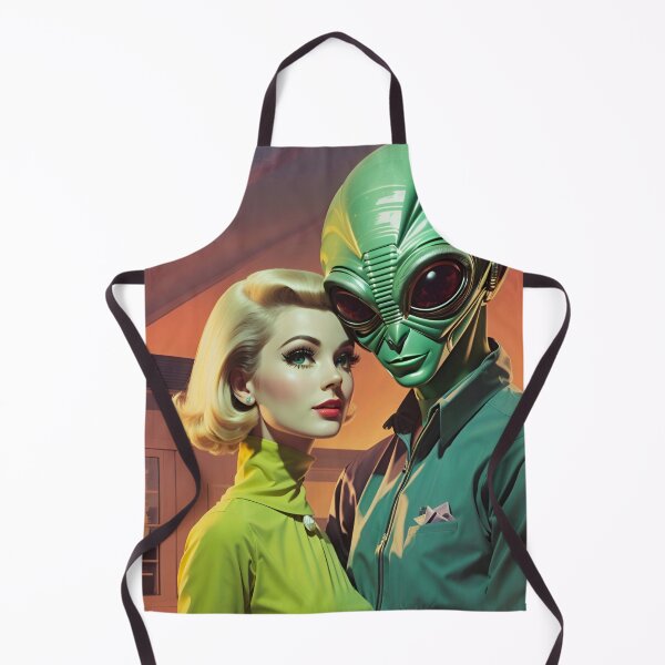 Item preview, Alien Love Mid Century Modern Style designed and sold by Retro Salt.
