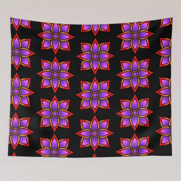 Item preview, Sunset Colors Floral by Niibidoon designed and sold by Niibidoon.