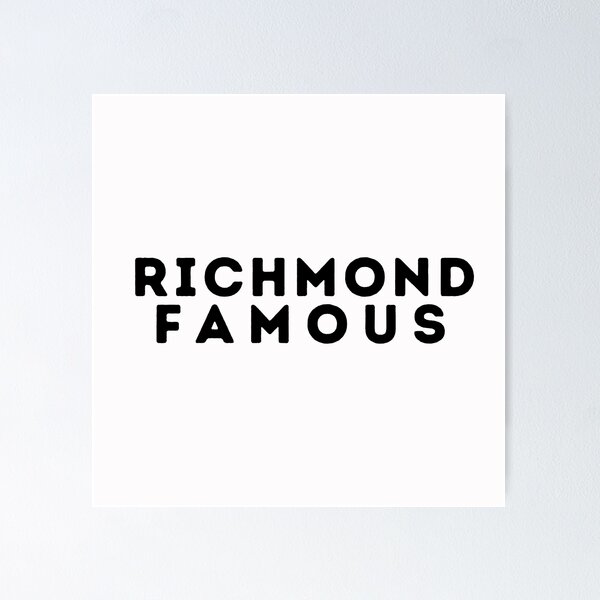 Item preview, Richmond Famous designed and sold by SarcastiCrafts.