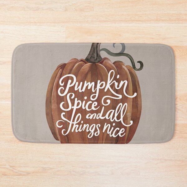 Item preview, All Things Nice in Pumpkin Spice: Rustic Watercolor designed and sold by ZedOhEe.