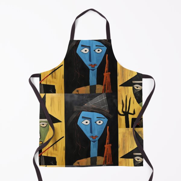 Item preview, Wizard of Halloween Hues of Magic- Colorful Whimsical Abstract Cubism Artistry designed and sold by OlfactoART Studio.