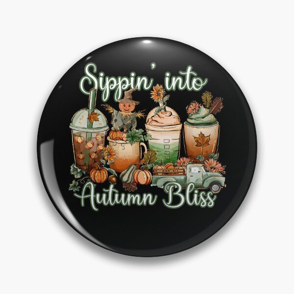 Item preview, Sippin Into Autumn Bliss - Fall Coffee  designed and sold by ClassActCreator.