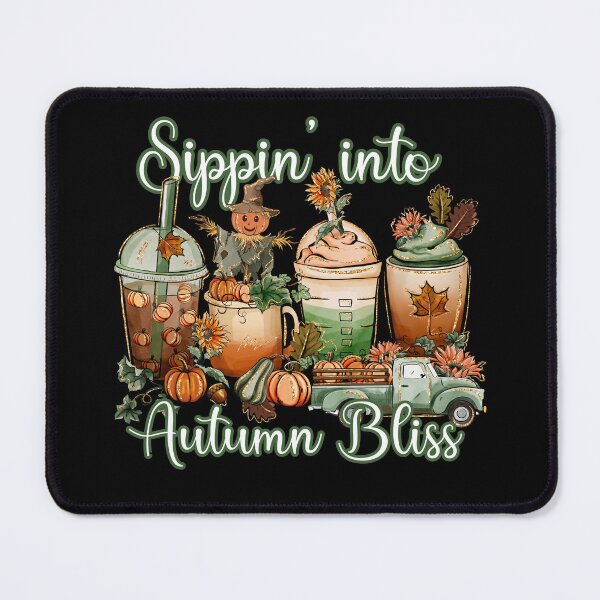 Item preview, Sippin Into Autumn Bliss - Fall Coffee designed and sold by ClassActCreator.