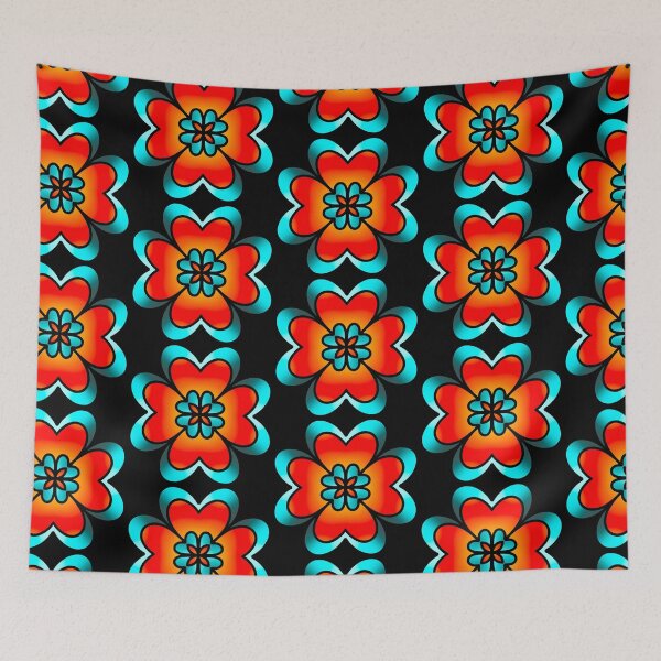 Item preview, Fire Colors Floral by Niibidoon designed and sold by Niibidoon.