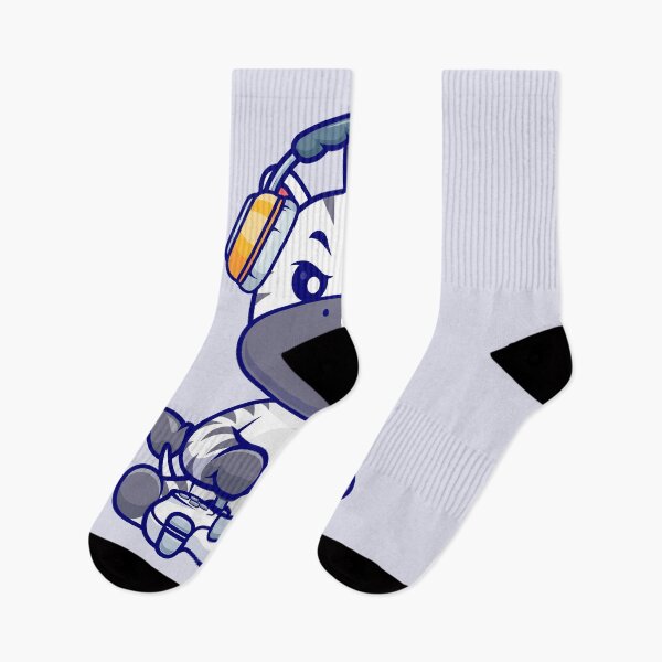 Artikelvorschau, Niedliches Zebra-Gaming-Cartoon-Vektor-Symbol entworfen und verkauft von hjian8219.