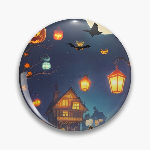 Item preview, Scene of costumed children trick-or-treating  designed and sold by WalterGomes.