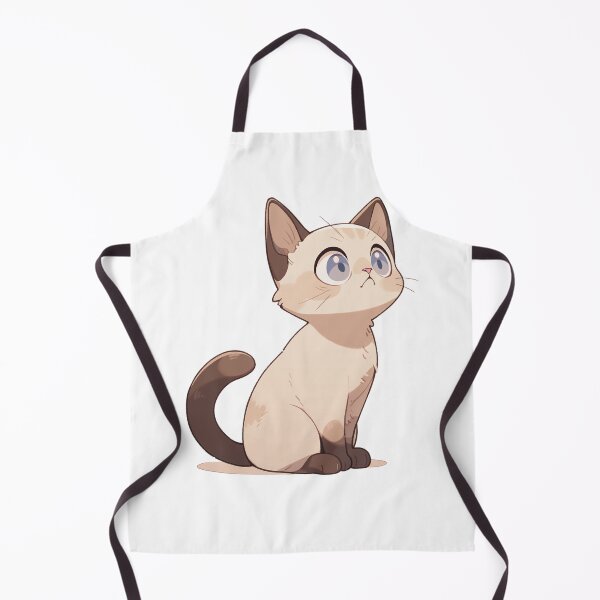 Item preview, Siamese Cat asking for food designed and sold by KNAA.