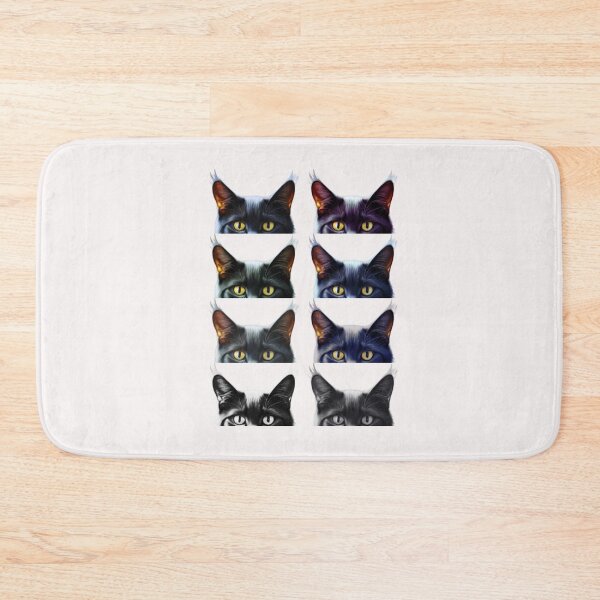 Item preview, Peeking Cat Funny Gifts For Cat Lovers 80s vintage designed and sold by MatthewViews.