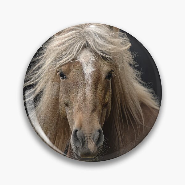 Item preview, Haflinger Horse on Black designed and sold by Elisabeth Lucas.