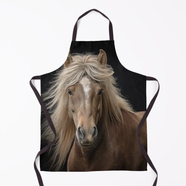 Item preview, Haflinger Horse on Black designed and sold by Elisabeth Lucas.