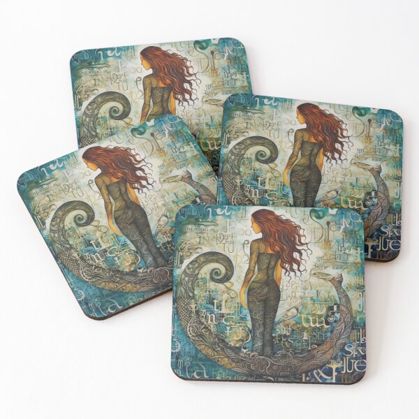 Item preview, Mermaid ,in my style. designed and sold by Icon-Network.