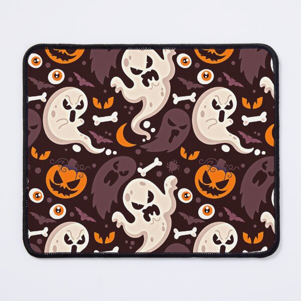Item preview, Halloween Pattern with Ghost Pumpkin Skull designed and sold by Vicky021.