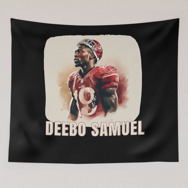 Item preview, Deebo sport Samuel football art designed and sold by QLontoya79.