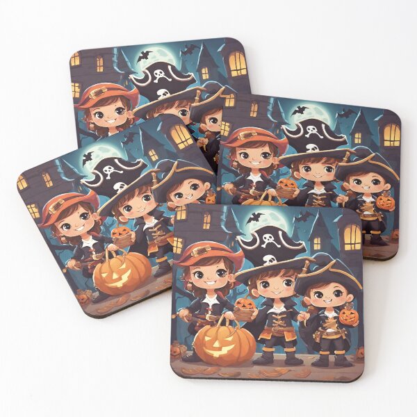 Item preview, Trick-or-Treat Cuties designed and sold by cozycozyart.