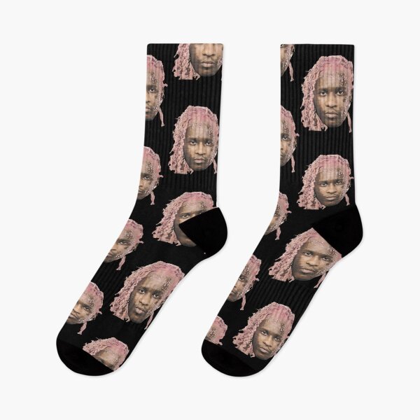 Item preview, Vintage Young Thug Pink Hair designed and sold by Curtina.
