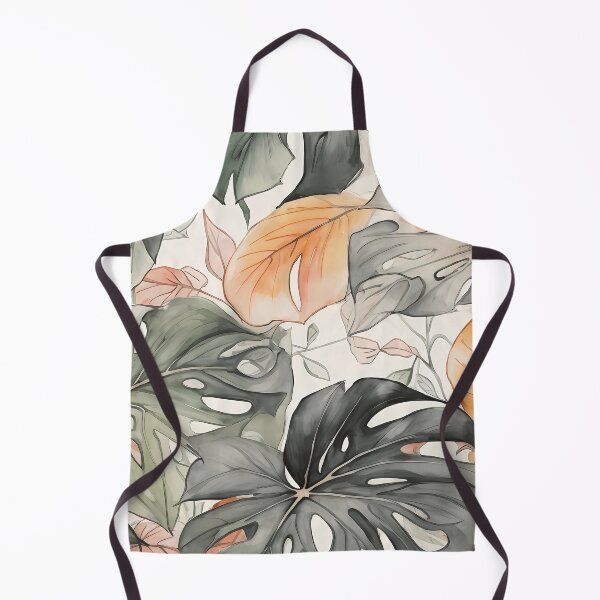 Item preview, Watercolor Jungle, a monstera pattern designed and sold by Planthem.