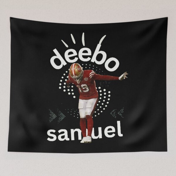 Item preview, Deebo sport Samuel football celebration designed and sold by QLontoya79.