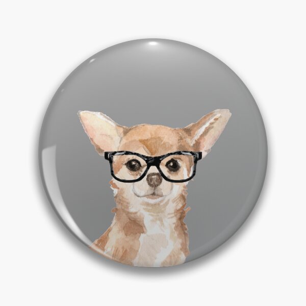 Item preview, Chihuahua Dog With Glasses  designed and sold by beastieboutique.