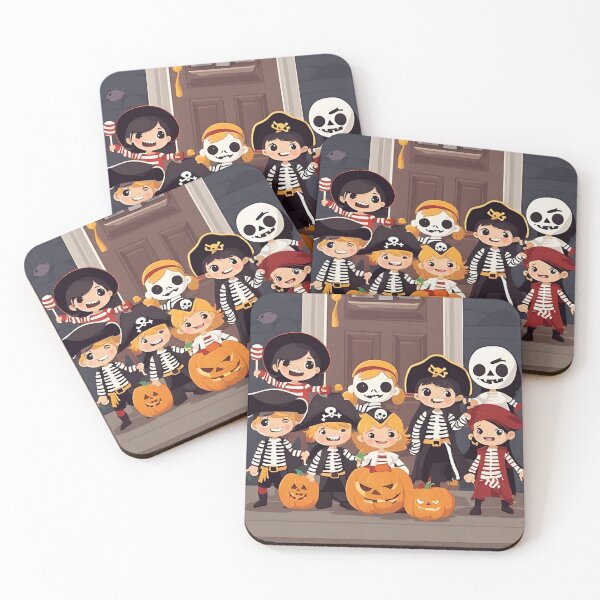 Item preview, Halloween Costume Parade designed and sold by cozycozyart.