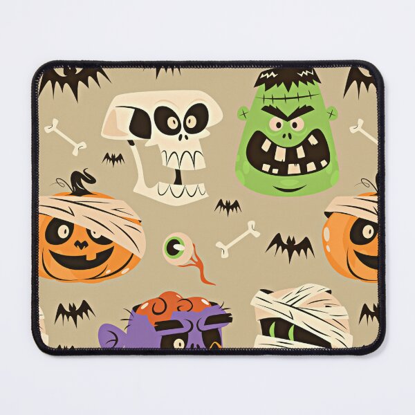 Item preview, Halloween Pattern Skull Mummy Pumpkin Monster Bats designed and sold by Vicky021.