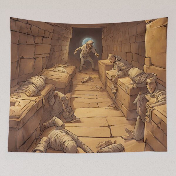 Item preview, Lost in the Tomb designed and sold by cozycozyart.