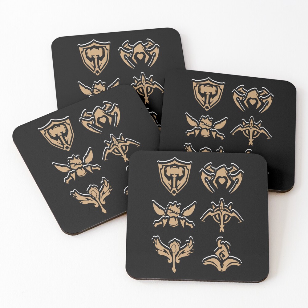 Item preview, Coasters (Set of 4) designed and sold by MIST3R.