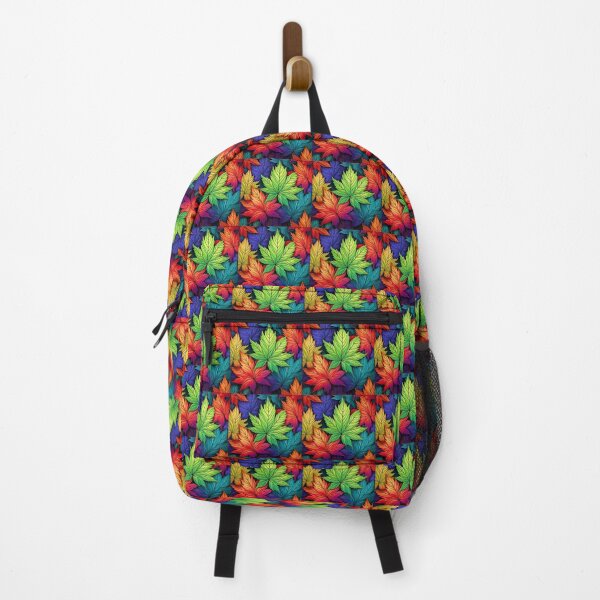 Item preview, Falling Autumn Colorful Maple Leaves Pattern designed and sold by HappyThanadol.
