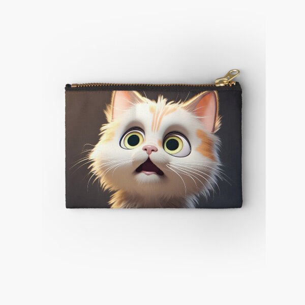 Item preview, Scared Cartoon Kitten designed and sold by Elisabeth Lucas.