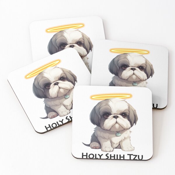 Item preview, Holy Shih Tzu designed and sold by GreenGuyTees.