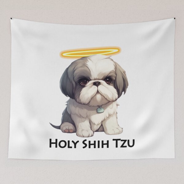 Item preview, Holy Shih Tzu designed and sold by GreenGuyTees.