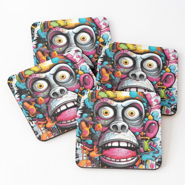 Item preview, Graffiti Style Chimp designed and sold by LittleHappies.